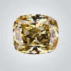 Cubic Zirconia Canary Yellow 6A, Elongated Cushion