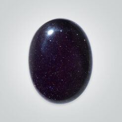 Blue Goldstone, Oval Cabochon