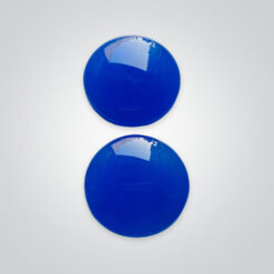Blue Onyx, Round Cabochon