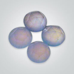 Natural Blue Chalcedony, Round Rose cut