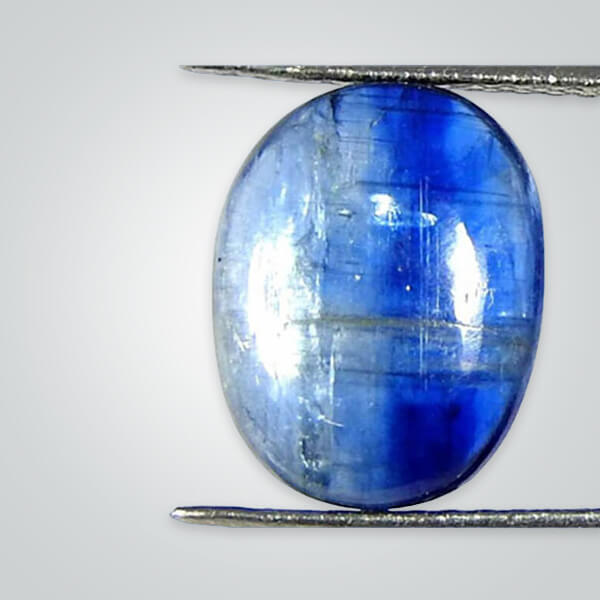 Natural Kyanite, Oval Cabcohon