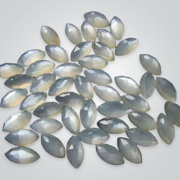 Natural White Moonstone, Marquise