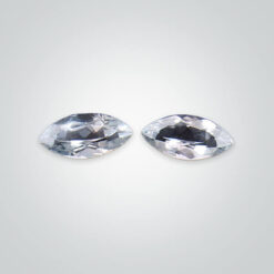 Natural White Zircon, Marquise