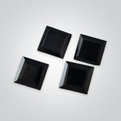 Natural Black Onyx, Square