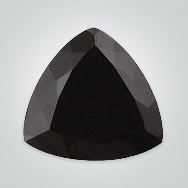 Natural Black Onyx, Trillion