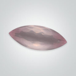 Natural Rose Quartz, Marquise