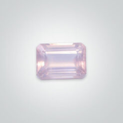 Natural Rose Quartz, Octagon