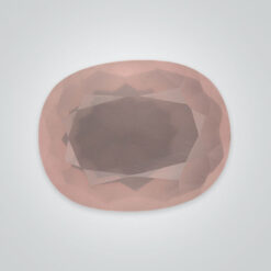 Natural Rose Quartz, Oval