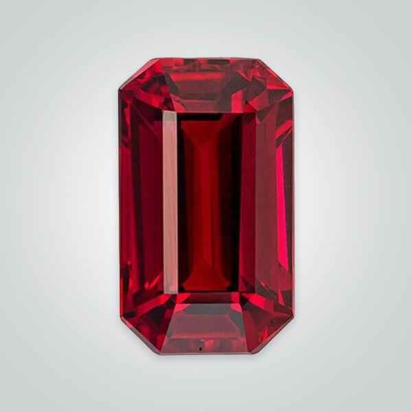 Lab Created Pulled Czochralski Ruby, Emerald