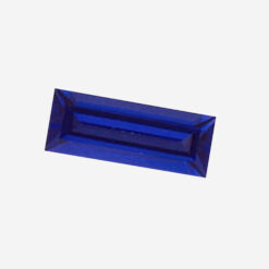 Lab Created Blue Sapphire# 34 (Medium), Baguette