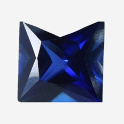 Lab Created Blue Sapphire# 34 (Medium), Square