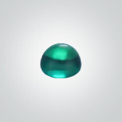 Lab Created Hydrothermal Emerald, Oval Cabochon