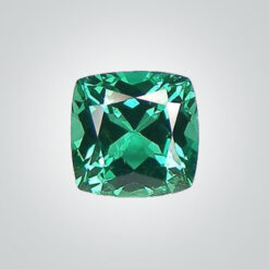 Lab Created Hydrothermal Emerald, Cushion