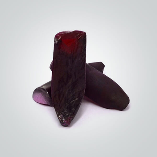 Lab Created Garnet Rough
