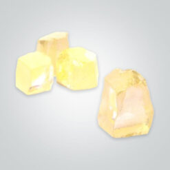 Cubic Zirconia Lemon Light Rough