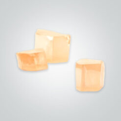 Cubic Zirconia Peach Light Rough