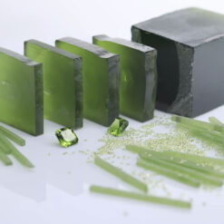 Nano Crystal Olive Peridot Rough