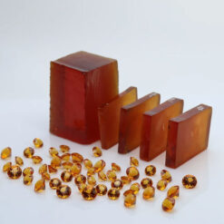 Nano Crystal Citrine Dark Rough