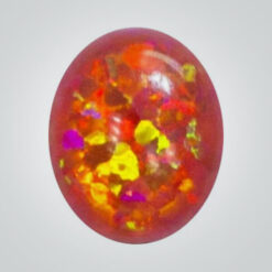 Lab Created Jelly Opal, OP511 Multi Coral