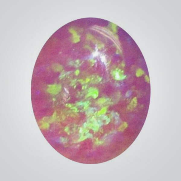 Lab Created Jelly Opal, OP516 Pink