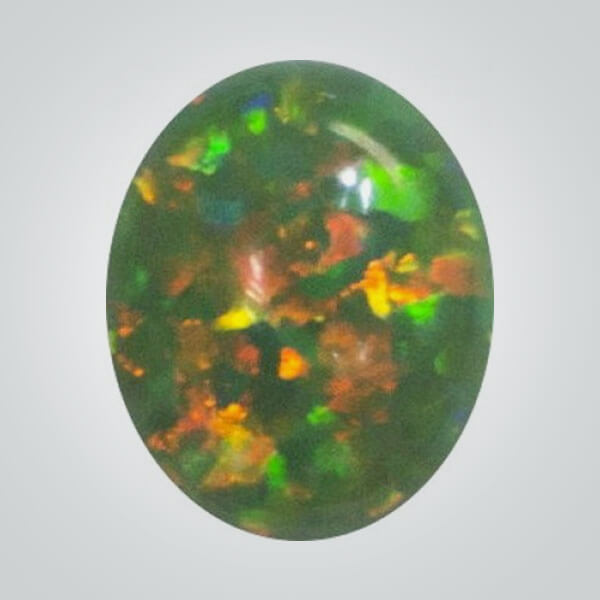 Lab Created Jelly Opal, OP519 Multi Green