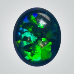 Lab Created Jelly Opal, OP502 Dark Turquoise