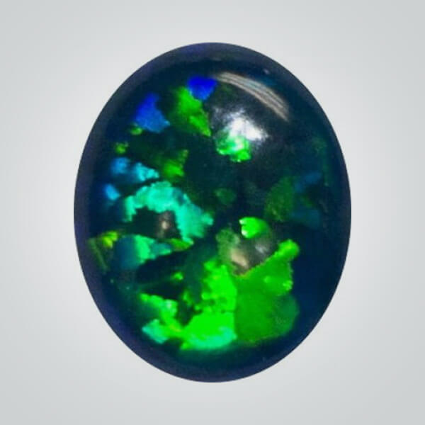 Lab Created Jelly Opal, OP502 Dark Turquoise