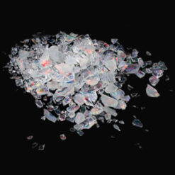OP702 Water Opal with Red Fire Crushed Opal Rough