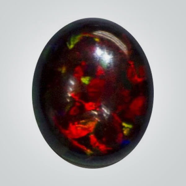 Lab Created Jelly Opal, OP523 Black 2