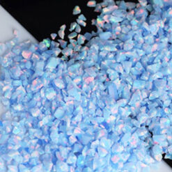 OP26 Cornflower Blue Crushed Opal Rough