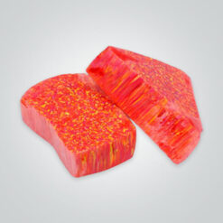 OP25 Alizarin Crimson Rough Stone
