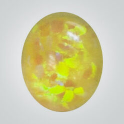 Lab Created Jelly Opal, OP503 Yellow