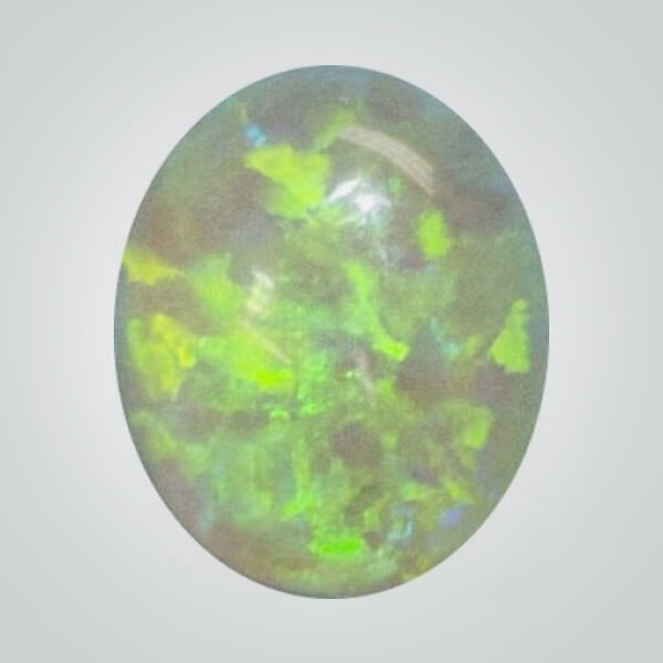 Synthetic Gemstones Jelly Opal, OP535 Baby Green