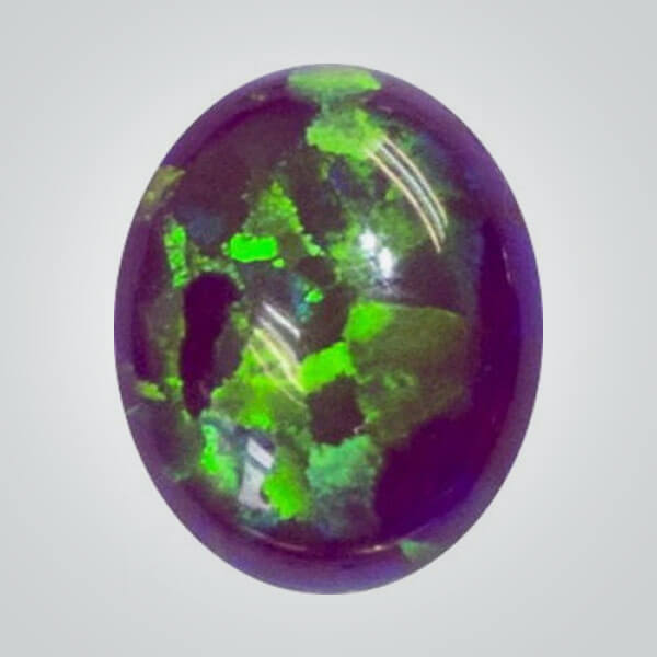 Lab Created Jelly Opal, OP543 Dark Purple