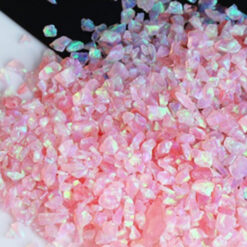 OP58 Carnation Pink Crushed Opal Rough