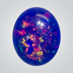 Lab Created Jelly Opal, OP506 Multi Blue