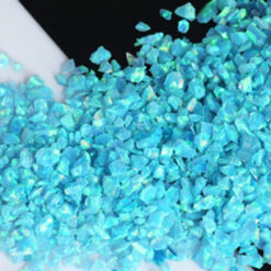 OP73 Tiffany Blue Crushed Opal Rough