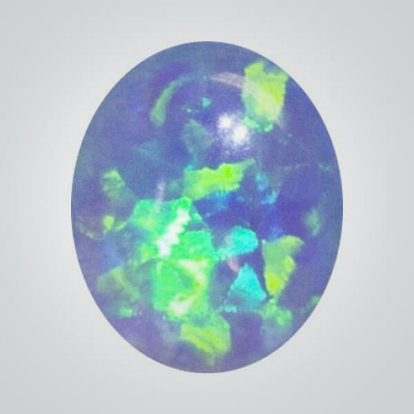 Lab Created Jelly Opal, OP508 Light Blue