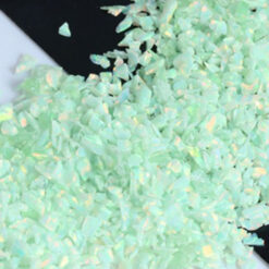 OP82 Green Apple Crushed Opal Rough