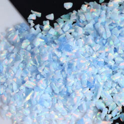 OP85 Unicorn Blue Crushed Opal Rough