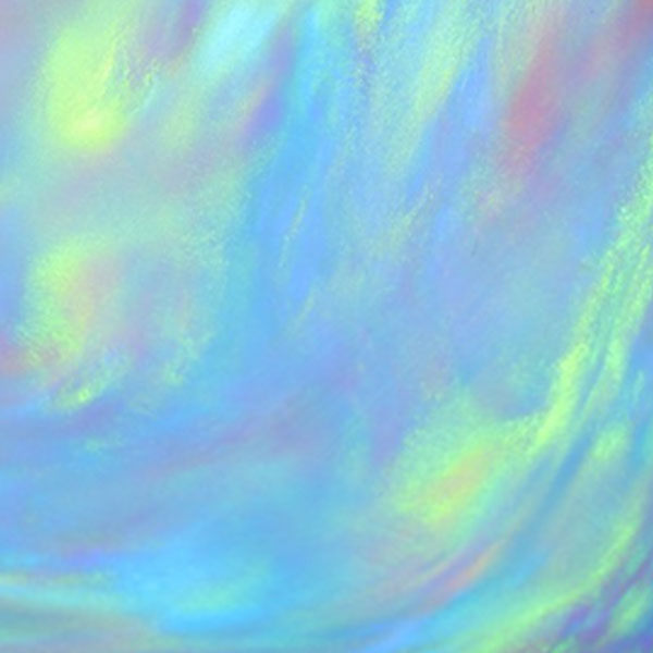 Synthetic Gemstones Aurora Opal, OLP316 Aurora White
