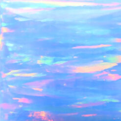 Lab Created Bello Opal Striped Pattern, OP26-B Cornflower Blue