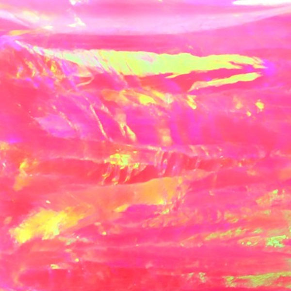 Synthetic Gemstones Bello Opal Striped Pattern, OP43-B Hot Pink