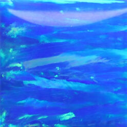 Lab Created Bello Opal Striped Pattern, OP05-B Blue Pacific