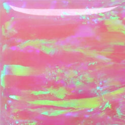 Lab Created Bello Opal Striped Pattern, OP58-B Carnation Pink