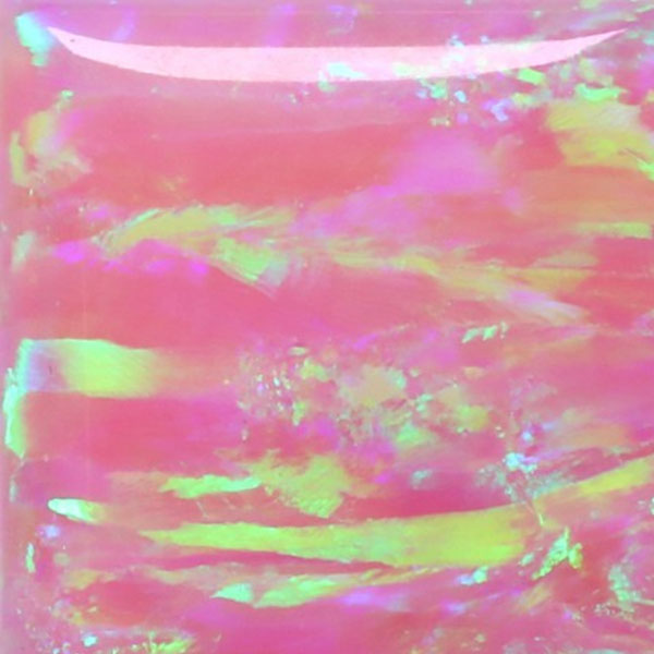 Lab Created Bello Opal Striped Pattern, OP58-B Carnation Pink