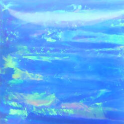 Lab Created Bello Opal Striped Pattern, OP06-B Azure