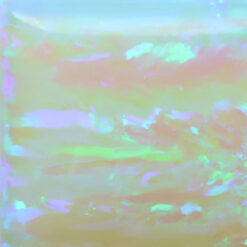 Lab Created Bello Opal Striped Pattern, OP64-B Vanilla
