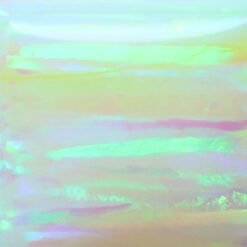 Lab Created Bello Opal Striped Pattern, OP65-B Cream Soda