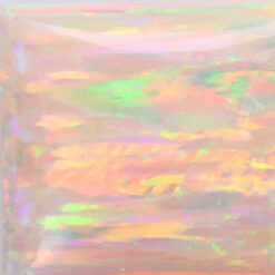 Lab Created Bello Opal Striped Pattern, OP79-B Multi Peach